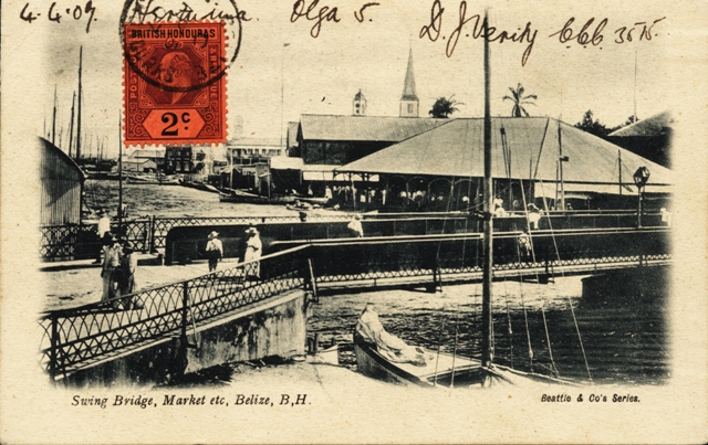 Belize Swing Bridge History